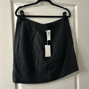 Aritzia - Wilfred Linen Mini Skirt